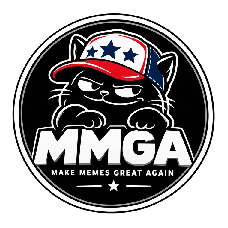 MMGA badge: Make Memes Great Again